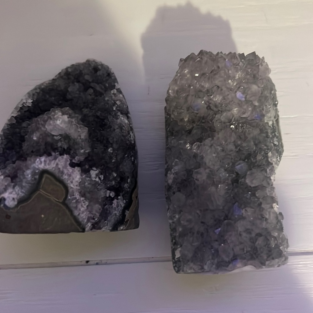 Amethyst crystals